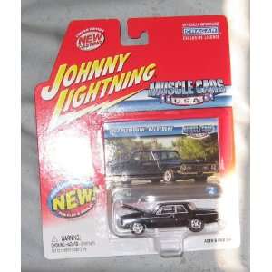   Lightning Muscle Cars USA 1962 Plymouth Belvedere BLACK: Toys & Games