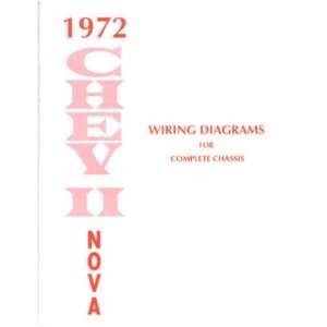  1972 CHEVROLET NOVA Wiring Diagrams Schematics: Automotive