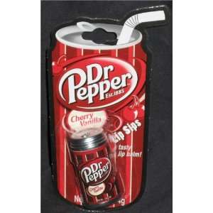   Dr Pepper Cherry Vanilla Flavored Lip Sips Lip Balm: Everything Else