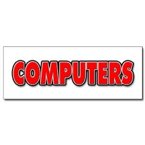 36 COMPUTERS DECAL sticker computer repair tech 
