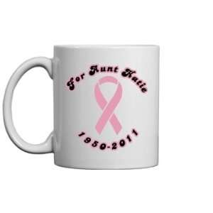  Breast Cancer Mug: Custom 11oz Ceramic Coffee Mug: Kitchen 