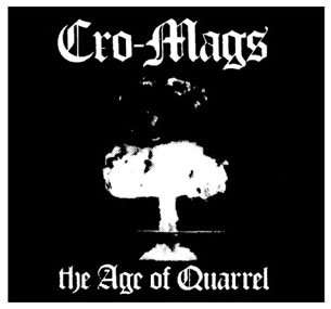  Cromags Logo Patch In Black: Clothing