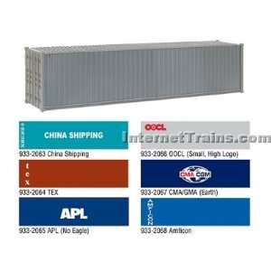  Walthers HO Scale Ready to Run 40 Hi Cube Container 