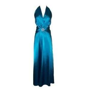   Pin Satin Satin Halter Gown Bridesmaid Prom Dress: Everything Else