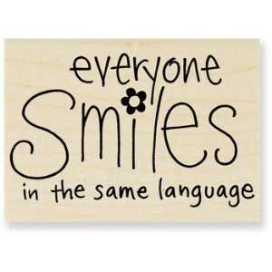  Everyone Smiles   Rubber Stamps Arts, Crafts & Sewing