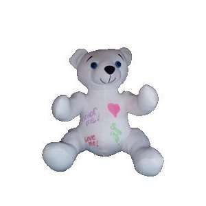  15 Inch Stuffed Animal Drawing Bear White: Toys & Games