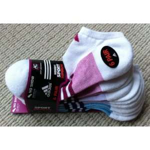  Adidas Womens No Show Sport Superlite Sock (6 Pair 