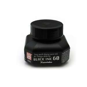  Kuretake Comic Black Ink 60   60 ml Bottle: Office 