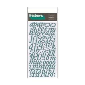  American Crafts Thickers Fabric Stickers 5.5X11 Sheet 