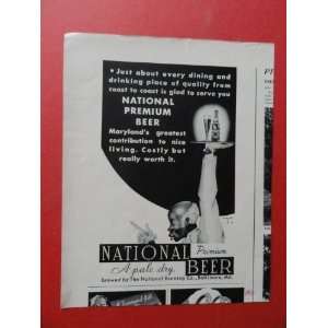  National Beer.1941 print ad (costly but really worth it 