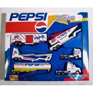  Team Pepsi Boat Racing 7 Piece Play Set 