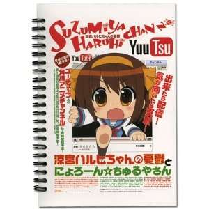  Suzumiya Haruhi chan You Tube Notebook Toys & Games