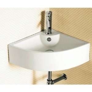  5.63x18.3 Corner Bathroom Vessel Sink