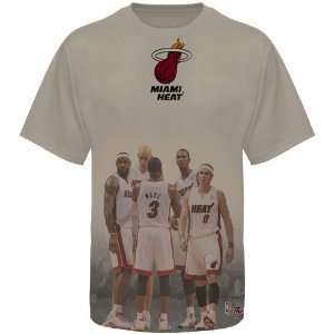 Miami Heat 2011 NBA Finals Huddle Premium T Shirt   Sand  