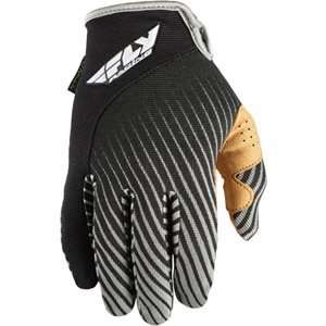  2012 FLY RACING LITE GLOVES (SMALL) (BLACK/GREY 