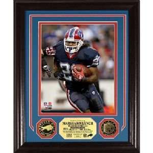  Marshawn Lynch Photo Mint W/ Two 24Kt Gold Coins Sports 