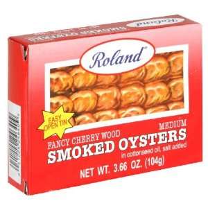 Roland, Oyster Smoked, 3.66 OZ (Pack of 10)  Grocery 