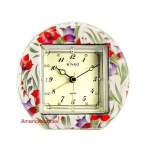  Floral Melody Alarm Clock: Home & Kitchen