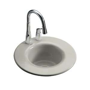   KOHLER Round Cast Iron Topmount Bar Sink 6490 3 95: Home Improvement