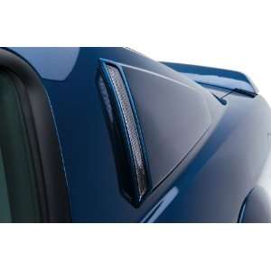    2009 Mustang Quarter Window Scoop (painted: White   HP): Automotive