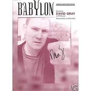  Sheet Music Babylon David Gray 90 