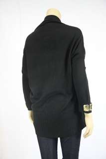Womens Joan Boyce HSN Frosty Sweater Black One Size Missy NWT 