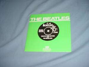 BEATLES Ballad Of John & Yoko 45 Record IMPORT 69 5786  