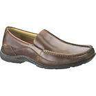 Hush puppies Brown Suede leather moccasins shoes MENS size 12 M  