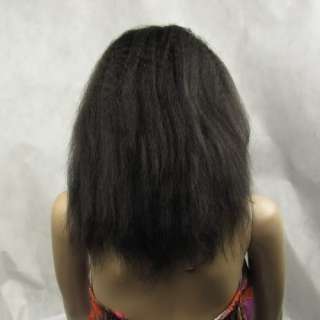 Full Lace Wig Front Lace Wig Real Human Hair 10 KINKY  