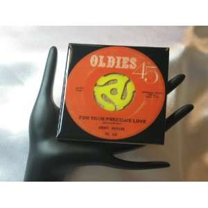 com Jerry Butler 45 RPM Record Drink Coaster   For Your Precious Love 