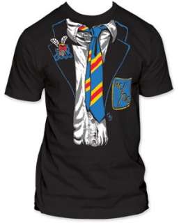    ACDC AC/DC Angus Young Schoolboy Costume Mens T shirt: Clothing