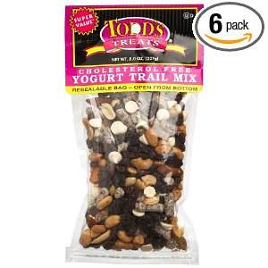 Todds Incorporated Yogurt Trail Mix, 8 Ounce Bags (Pack of 6)