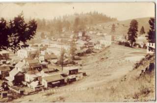 REAL PHOTO BIRDS EYE VIEW NO. 12 EUREKA, MONTANA RP  