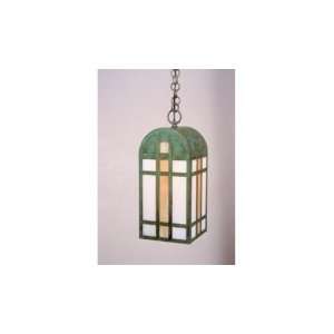 Arroyo Craftsman YH 7 GWC BK Yorktown 1 Light Outdoor Hanging Lantern 