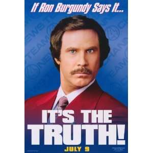  Anchorman The Legend of Ron Burgundy Movie Poster (27 x 