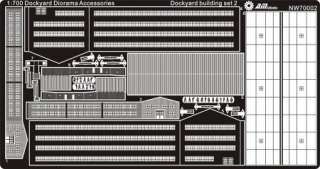 Alliance Model Works 1:700 Dockyard Building Set 2 NW70002  