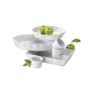  7 Pc Deluxe Bake & Serve Set white 