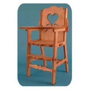   High Chair Plan (Woodworking Project Paper Plan): Home Improvement