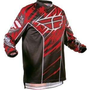    Fly Racing F 16 Jersey   2011   Large/Red/Black Automotive