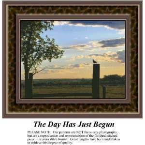 The Day Has Just Begun, Counted Cross Stitch Patterns PDF 