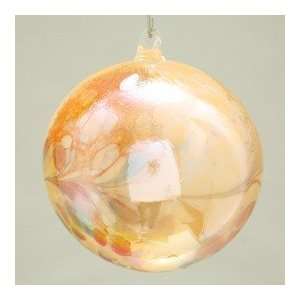  5 Diameter Peach Galaxy Orb