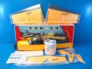 Seagull Yak 54 90 size Gas Glow R/C RC Airplane Kit INCOMPLETE SEA5100 