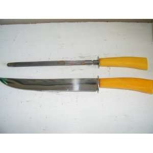   Geneva Forge Stainless Knife & Sharpening Steel 3734: Everything Else