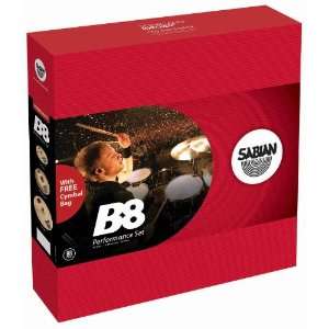  Sabian Limited Edition B8 Performance Cymbal Pack Musical 