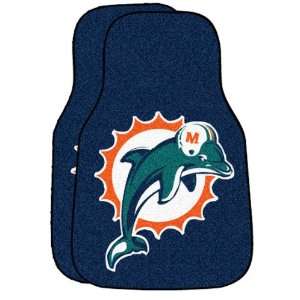  Fan Mats 5790 NFL   Miami Dolphins 18 x 27 Carpeted Car 