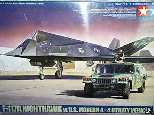 Tamiya F 117A Nighthawk ,US Modern 4x4 Utility Vehicle  