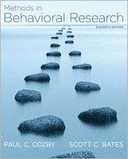 Methods in Behavioral Research, (0078035155), Paul Cozby, Textbooks 