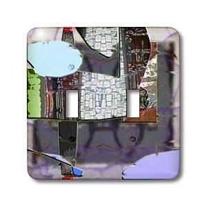   Manipulated to Look Modern   Light Switch Covers   double toggle