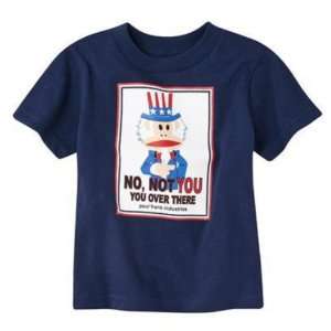   Boys Blue Julius Monkey Uncle Sam T Shirt   5T: Everything Else