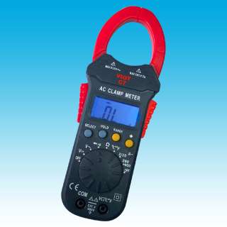 Clamp Ammeter Volt Amp Meter DMM Thermocouple HVAC Tool  